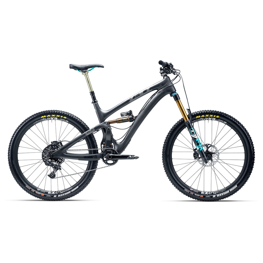 2016 Yeti Cycles SB6C Carbon 148 Boost Bike - X01 11 Speed Build - Raw Grey
